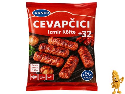 Aknur Čevabčiči, Izmir Kofte ±32x25g, 800g