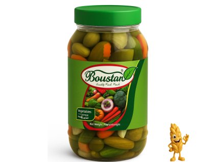 Boustan Zelenina nakládaná mix 1kg
