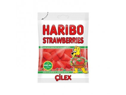 Haribo bonbóny, Strawberries 80g