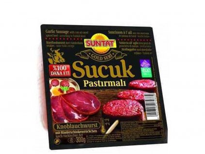 Suntat Hovězí klobása s pastirma 300g