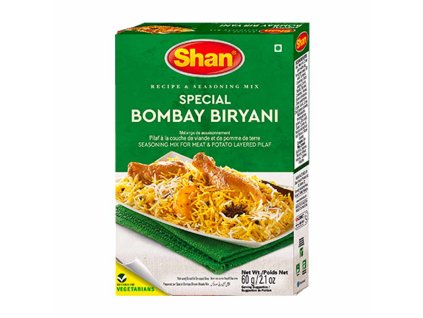 Shan Směs koření na special bombay biryani 60g