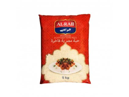 Alraii Rýže egyptská, Premium 5kg