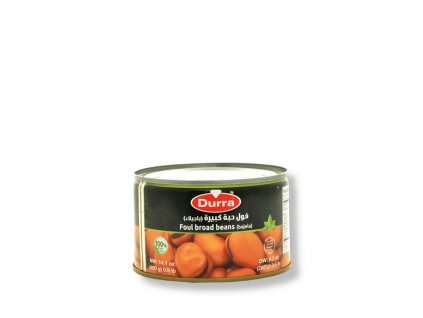 Durra Canned beans, wide grain 400g