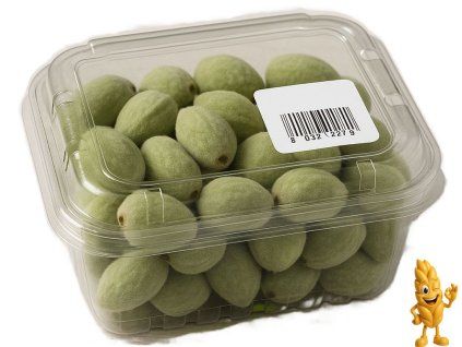 Zelené plody mandlí cca 250g