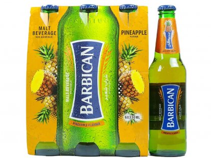 Barbican Nealkoholický sladový nápoj Ananas 6*330ml