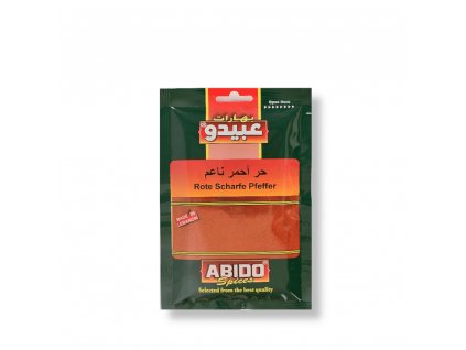 Abido Paprika červená Ostrá 50g