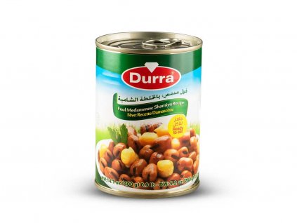 Durra Boby s cizrnou konzerva, Damaškový Recept 400g