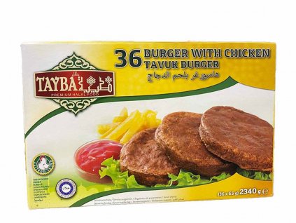 Tayba Chicken Burgers 2,34kg