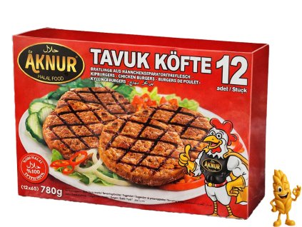 Aknur Chicken Burgers 780g