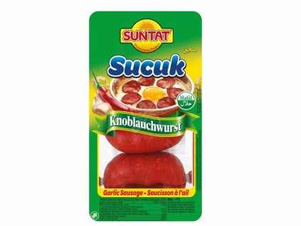 Suntat Klobásy hovězí s kuřecím masem 500g