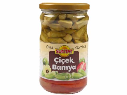 Suntat Okra s rajčaty 650g