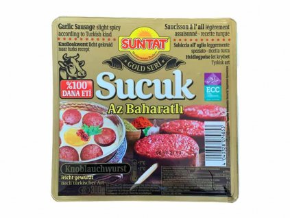 Suntat Klobása Česneková mírně pikantní 300g