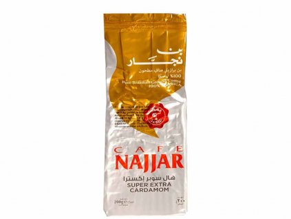 Najjar Káva arabská s extra kardamonem 200g