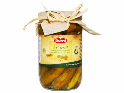 Durra Pickled sour cucumbers with spices 720g