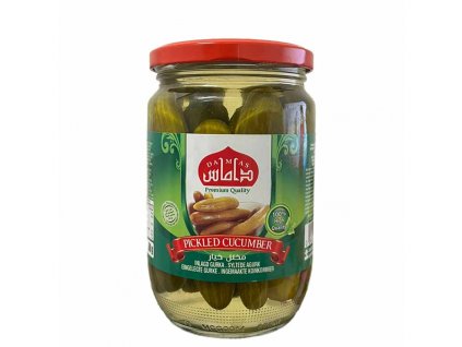 Damas Okurky nakládané kyselé 660g