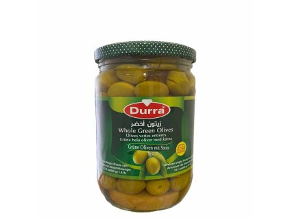 Durra Olivy Zelené 650g