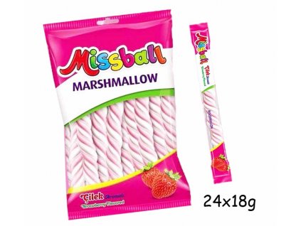 Missball Marshmallows 24x18g