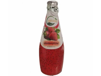 Revana Bazalkový nápoj, Jahod 290ml