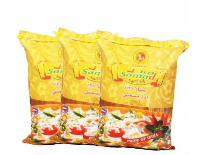 Samad Rýže basmati Sella 3x5kg