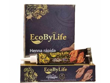 EcoByLife Henna, Černá 30g
