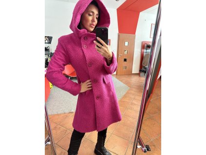 Kabát 070 - růžový