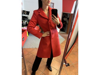 Kabát 082 - červený