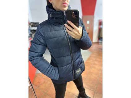 Bunda 077 - tmavě modrá