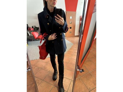 Kabát 117 - tmavě modrý