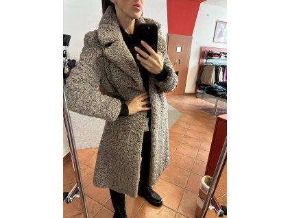 Kabát 120 - hnědošedé