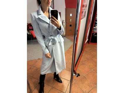 Kabát 131 - světle modrý