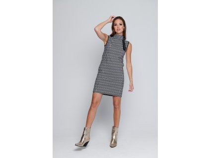 Šatovka černo-bílá