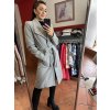 Kabát 025 šedý 2