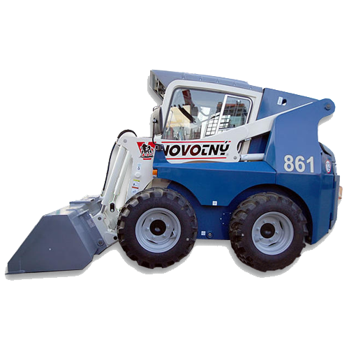 Smykem řízené nakladače Novotný