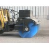 angle broom lince on skid steer loader