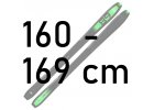 Délka skialpových setů 160-169 cm