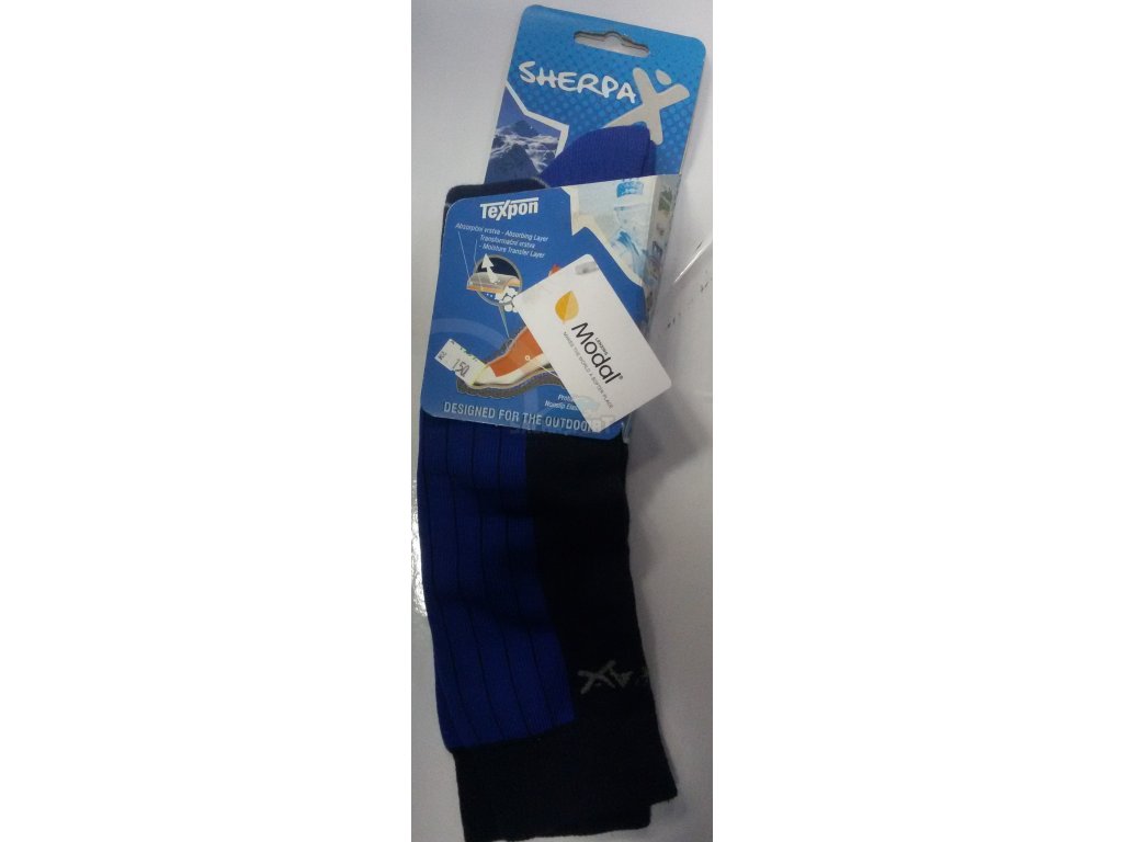 Ponožky Sherpa K2 P modrá