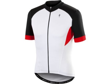 Dres Specialized RBX Sport Jersey SS white/black/red 2015
