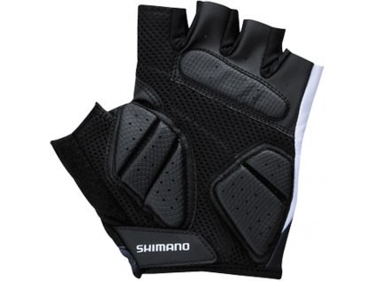 Rukavice Shimano Basic Comfort bílé