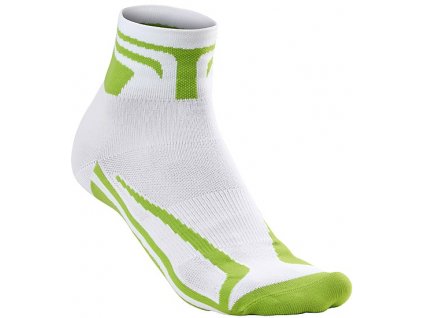 Ponožky Specialized SL Expert Sock WMN white/hyper green 2016