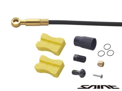 Brzdová hadička Shimano Saint/Zee SM-BH90-SBLS černá 1700mm