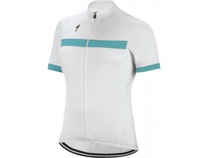 Dres Specialized RBX Sport Jersey SS WMN white/turquoise 2018