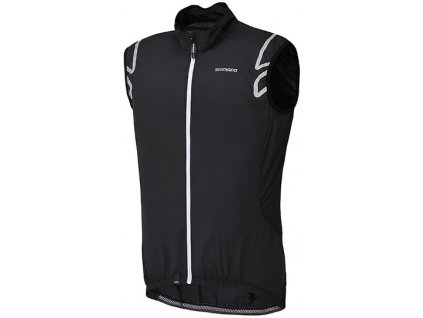 Shimano Compact Wind Vest black/white