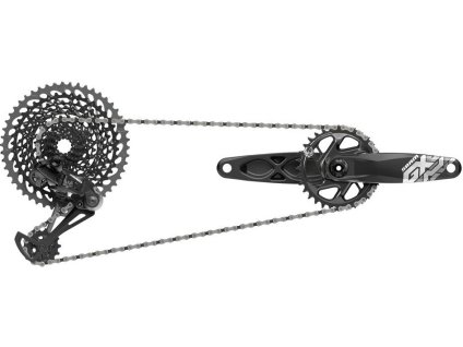 Sada SRAM GX Eagle DUB (přehazovačku, páčku s objímkou, kliky SRAM DUB 12rychl. 175 BOOST