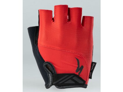 67019 102 GLV BG DUAL GEL GLOVE SF RED M HERO