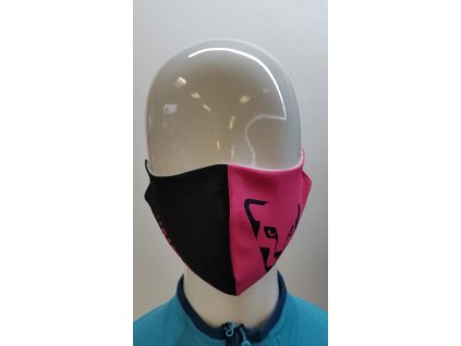 Rouška Dynafit Face Mask pink glo