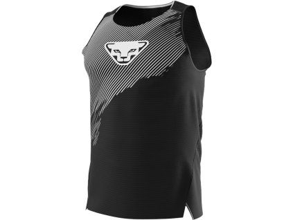 Tílko Dynafit DNA Tank black out, černá/bílá