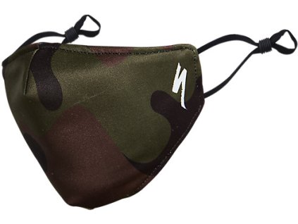 64821 998 APP SPECIALIZED FACE MASK REUSABLE CAMO BLK OSFA EA HERO