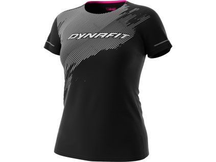Dámské triko Dynafit Alpine 2 S/S Tee W, černá/bílá