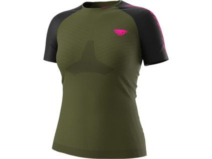 Dámské triko Dynafit Ultra S-Tech, zelená/černá
