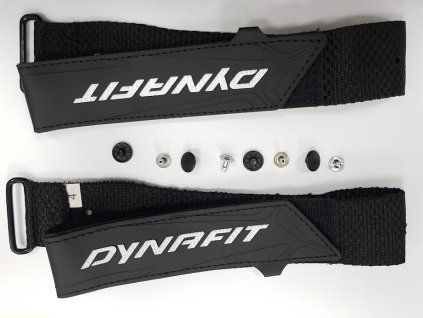 Pásky Dynafit Seven Summits Velcro Strap Set, černá